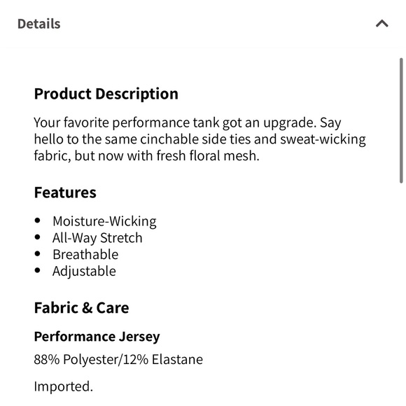 NWT Fabletics Cashel Racerback Tank II - Picture 8 of 8